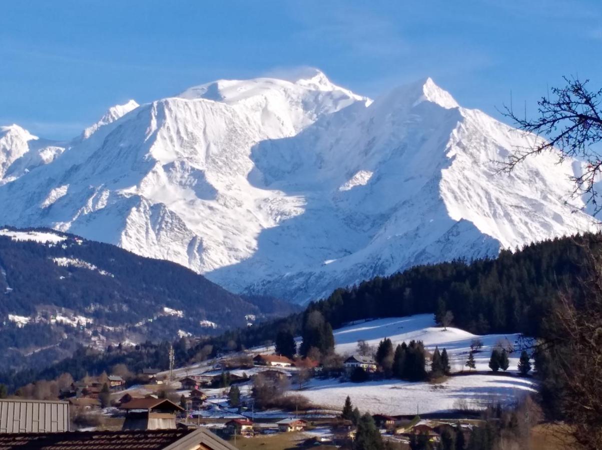 La Ferme Du Mont-Blanc Bed and Breakfast Combloux Buitenkant foto