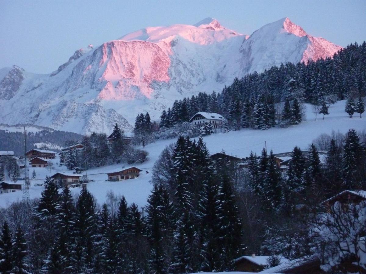 La Ferme Du Mont-Blanc Bed and Breakfast Combloux Buitenkant foto